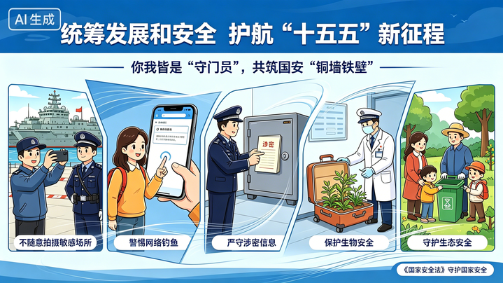 【好评中国】AI漫评：你我皆是“守门员”，共筑国安“铜墙铁壁”