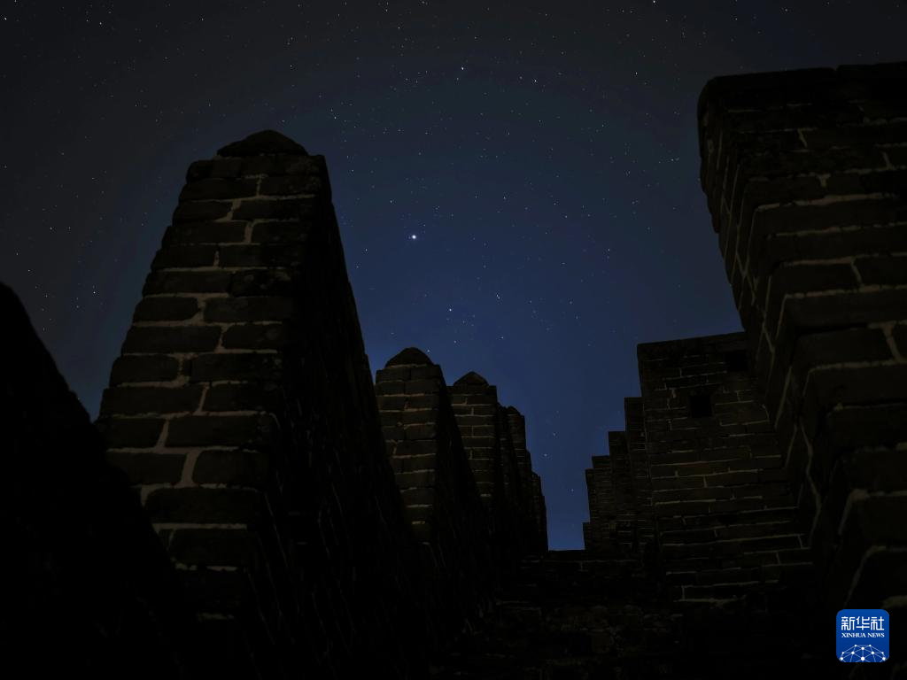 金山岭长城的星空