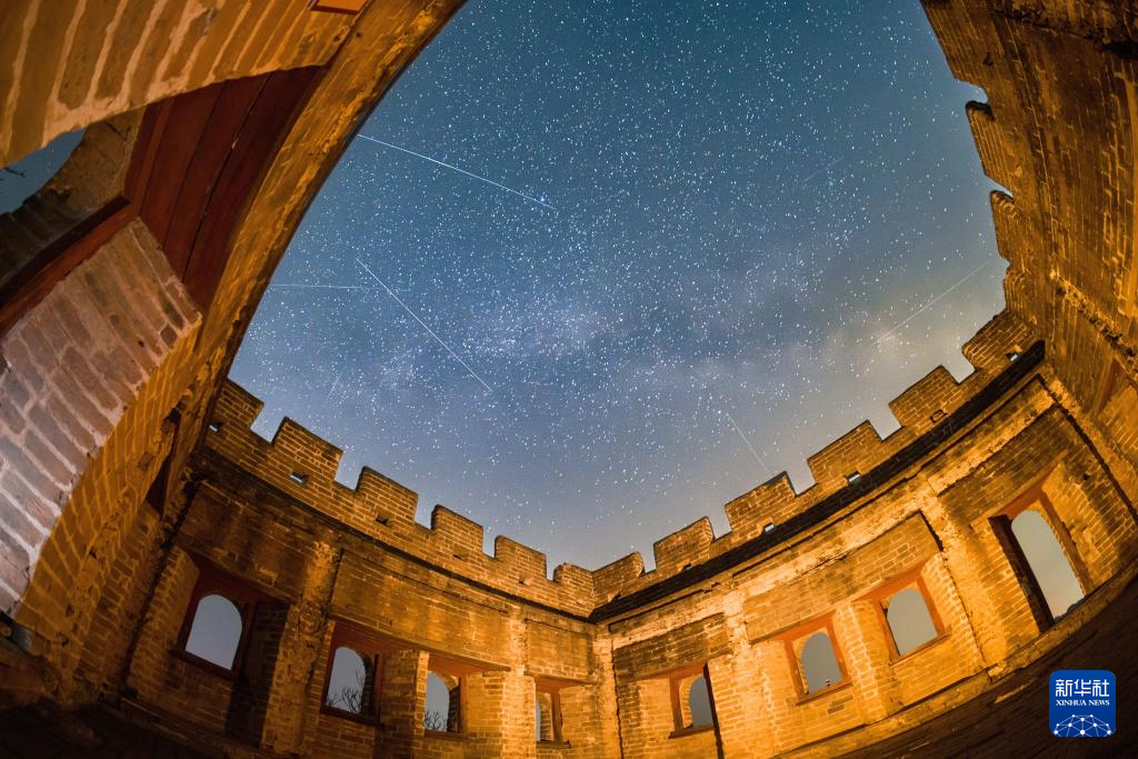 金山岭长城的星空