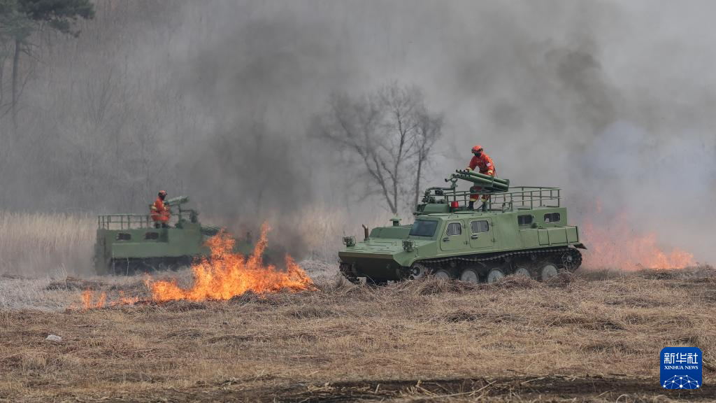 辽宁沈阳:开展森林火灾扑救实战演练 筑牢安全防线