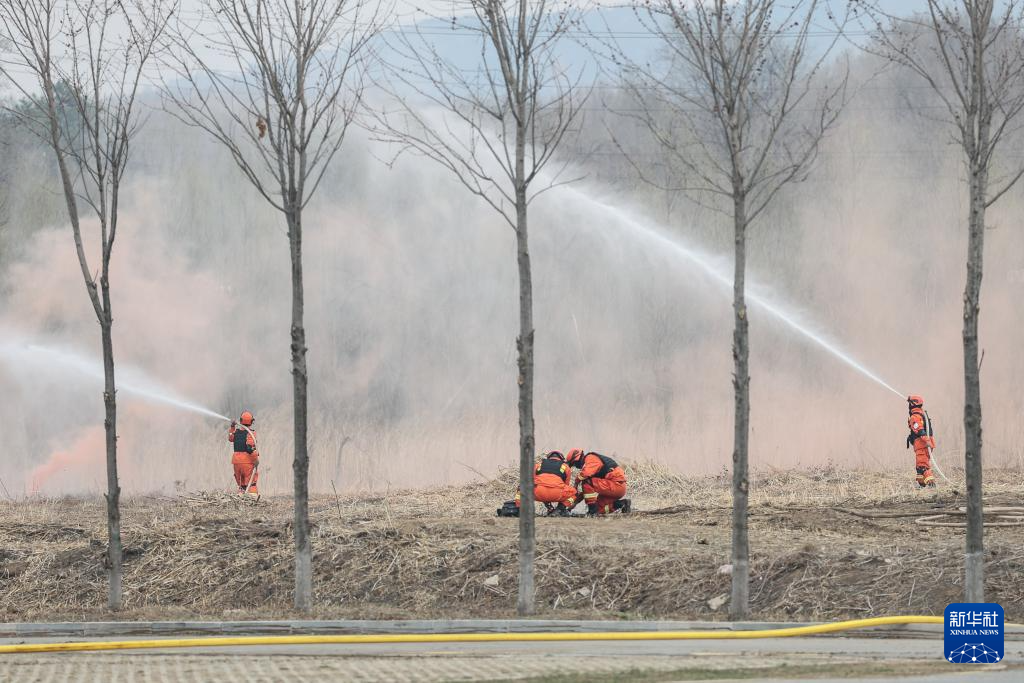 辽宁沈阳:开展森林火灾扑救实战演练 筑牢安全防线
