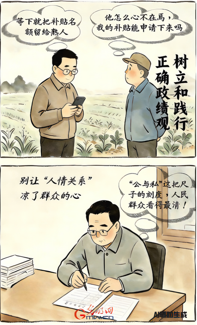 漫谈“政绩观”| 莫把公权当资源，不拿公利做人情