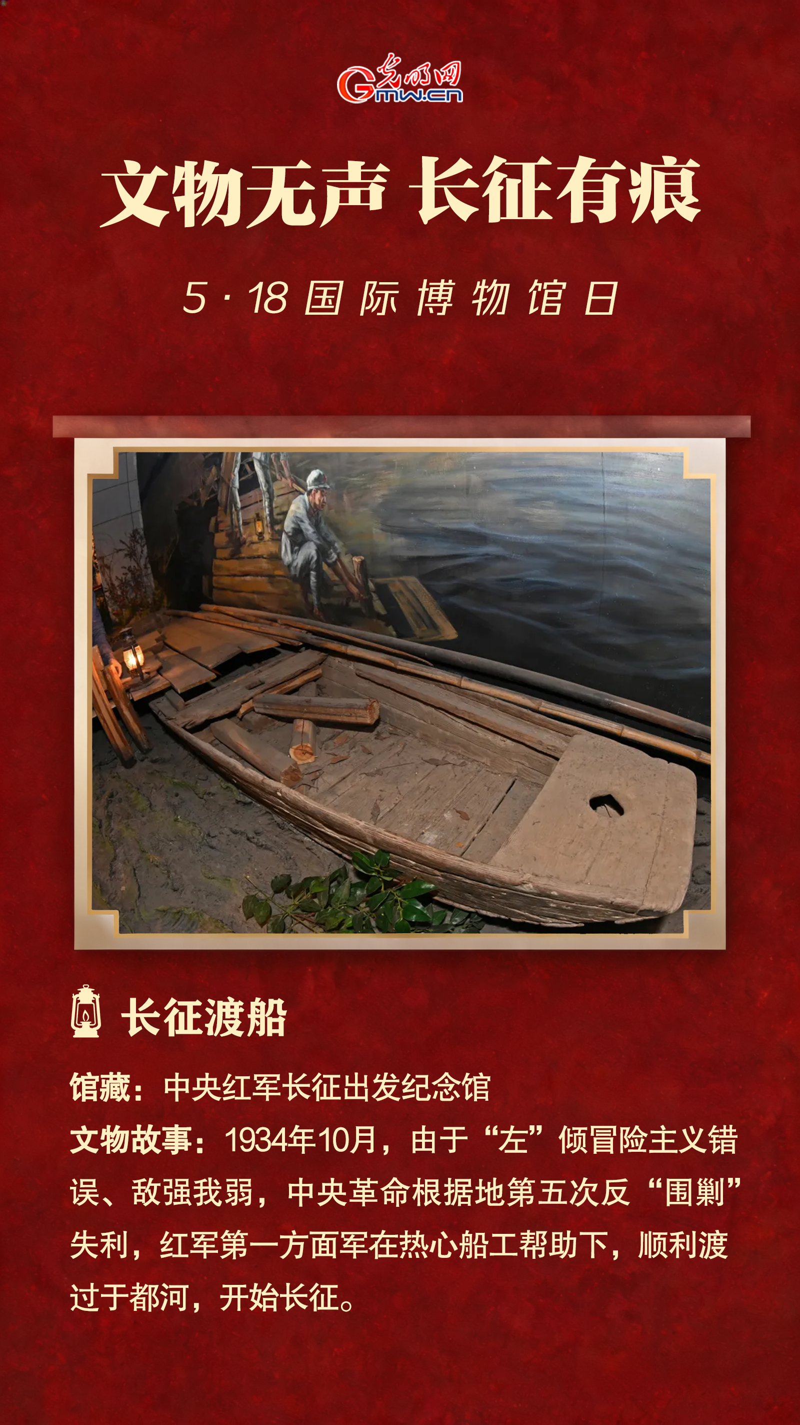 国际博物馆日丨文物无声叙长征