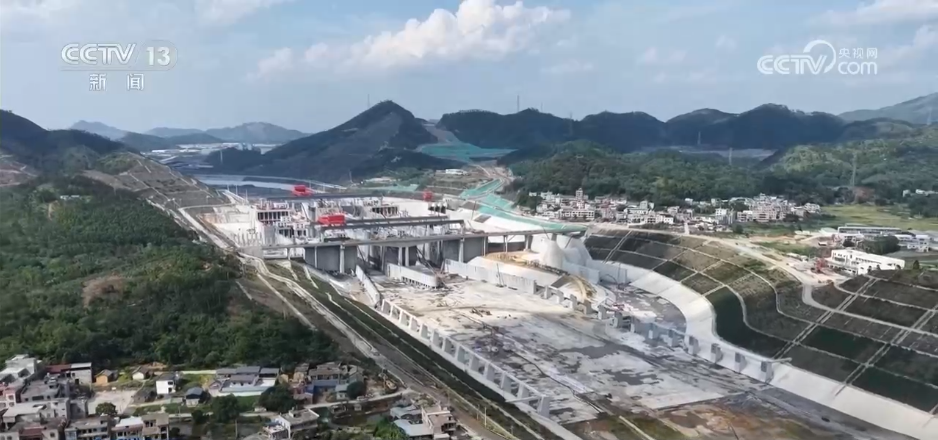 施工图变为实景画,中国基建加速跑!平陆运河航运枢纽主体工程建设全面完成