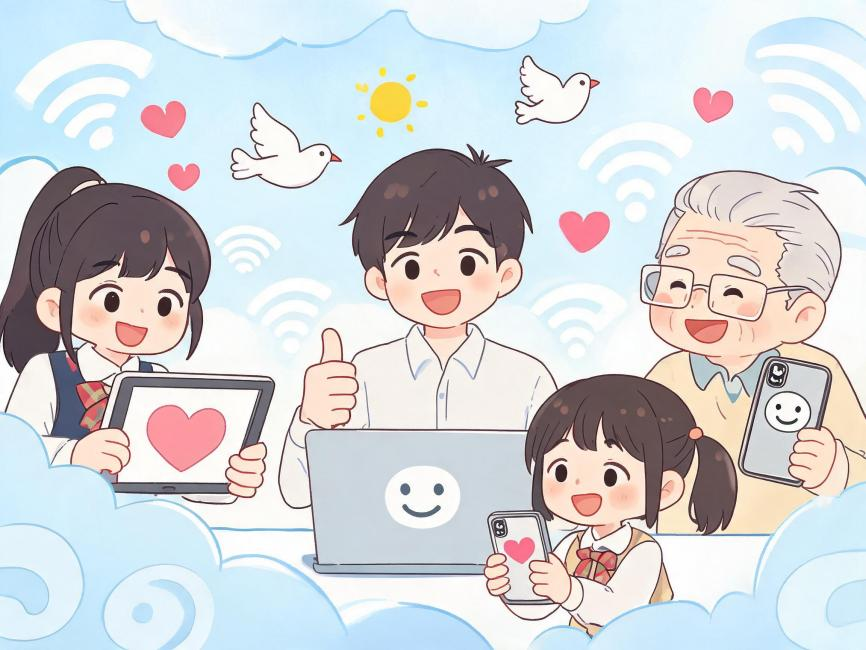 清朗指间，让网络文明聚沙成塔