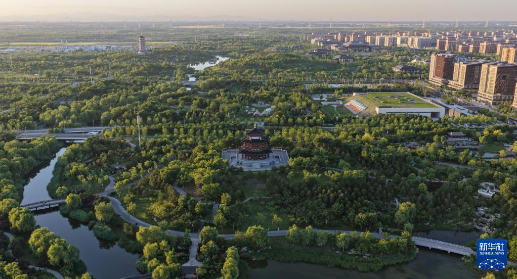 美丽中国丨雄安新区:蓝绿交织的“未来之城”