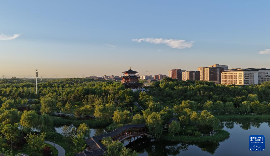 美丽中国丨雄安新区:蓝绿交织的“未来之城”