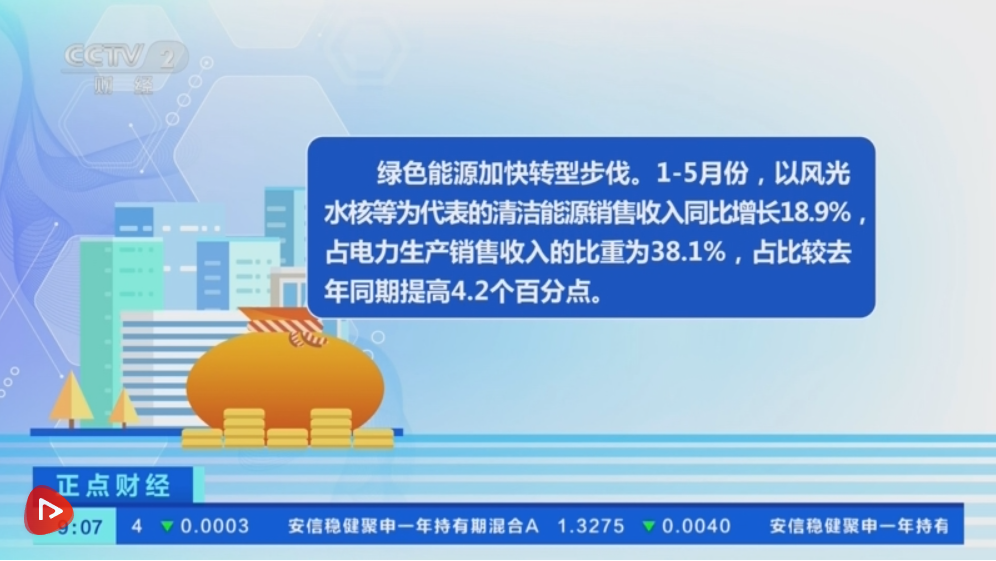 透过发票数据看经济发展亮点 今年前5个月工业企业销售收入同比增6.8%