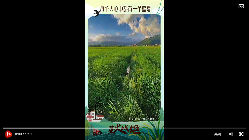 星火成炬 沃野新篇｜每个人心中都有一个盛夏