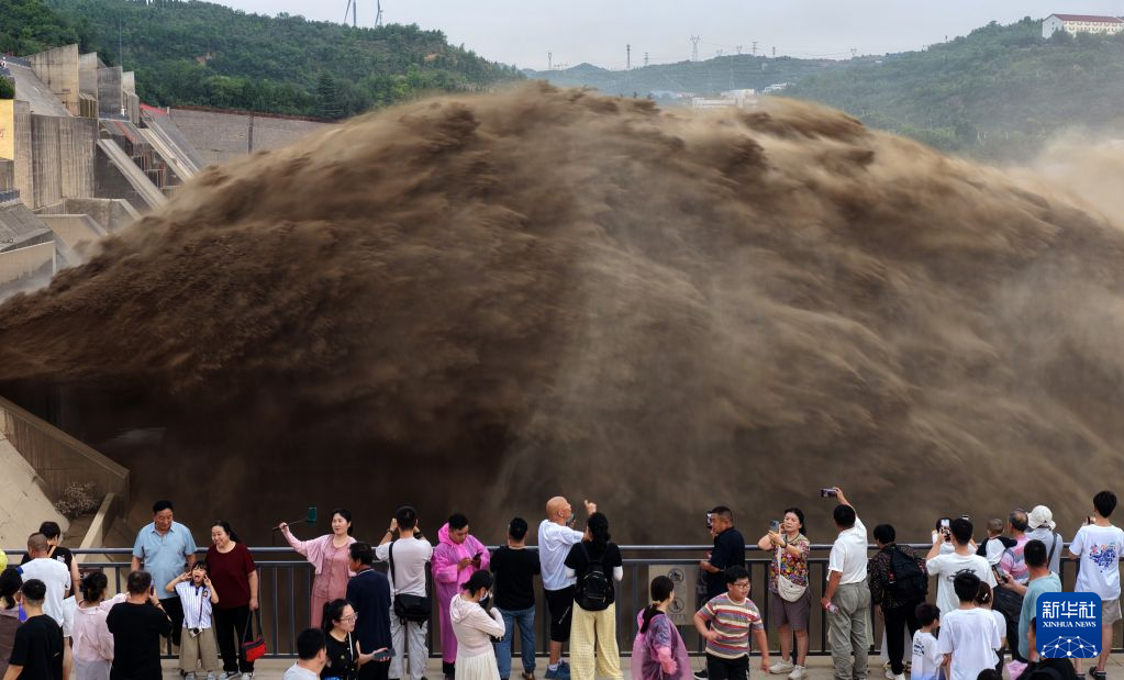 黄河调水调沙进入集中排沙阶段