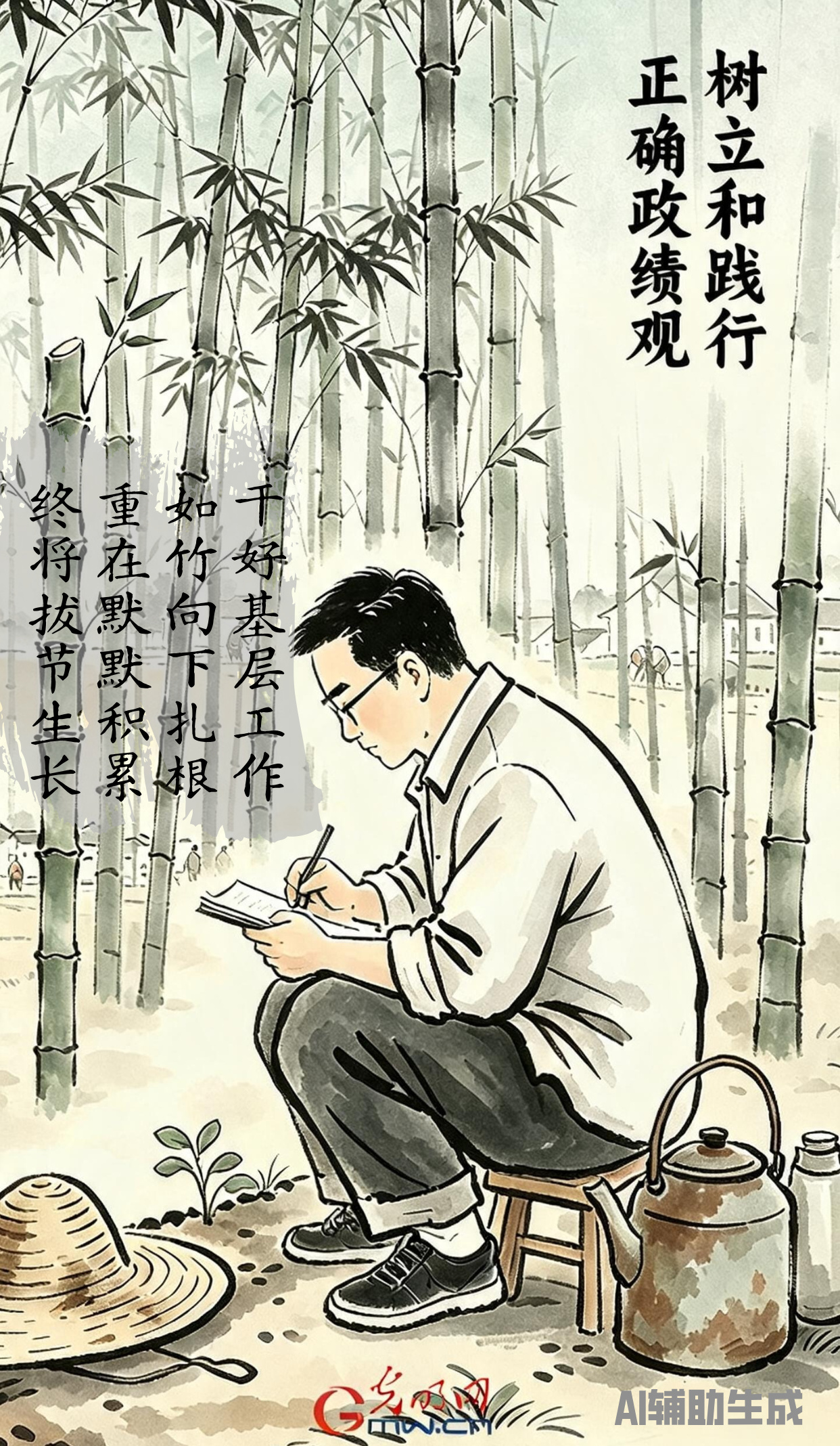 漫谈“政绩观”｜以沉下心扎根之力 积蓄向上生长之功