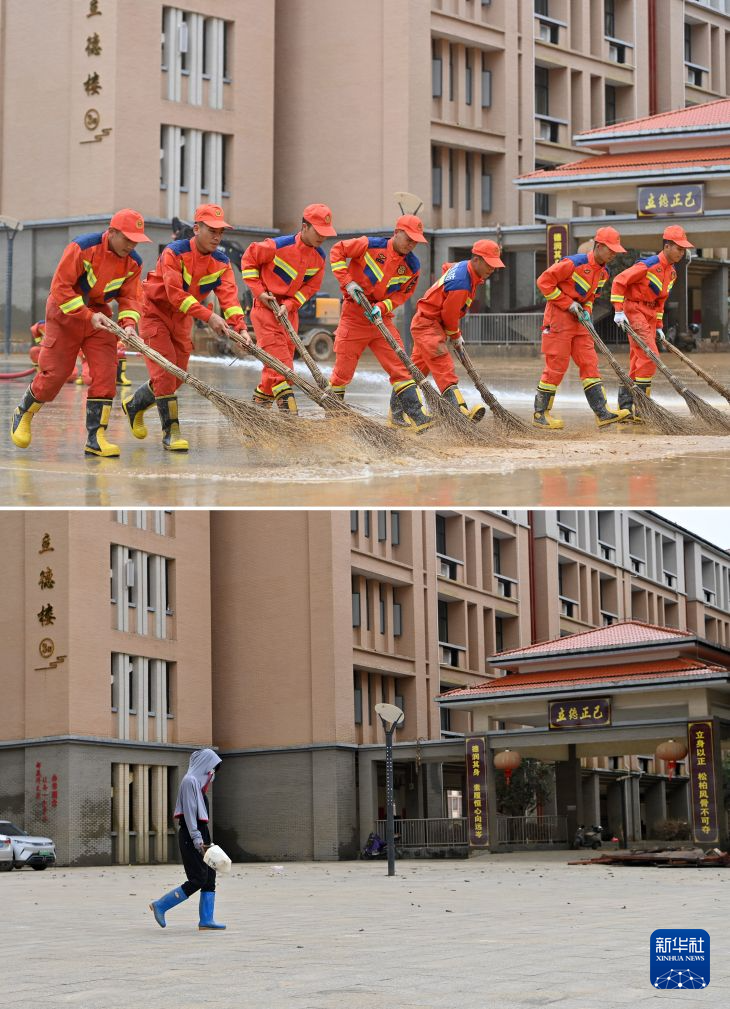 广西贵港:逐步恢复灾后生产生活秩序
