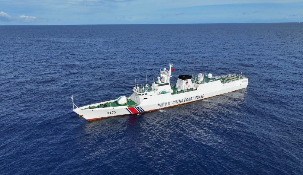 视频丨美国海岸警卫队6艘巡逻舰“现身”南海 打的什么算盘?