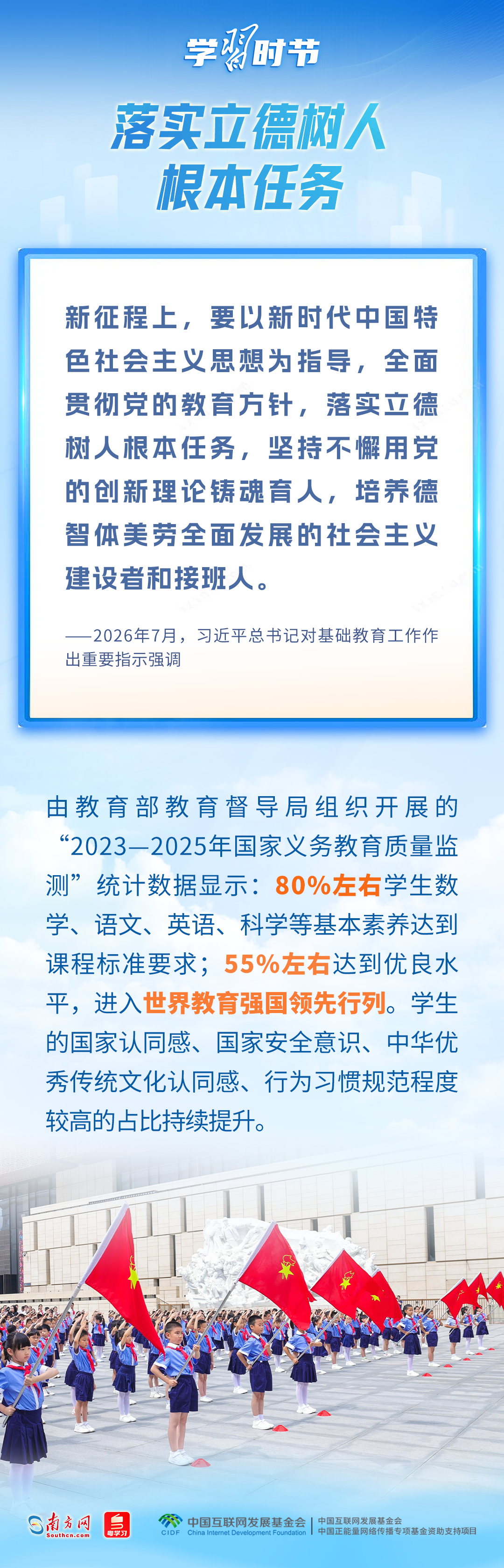 学习时节|立德树人!总书记领航基础教育发展