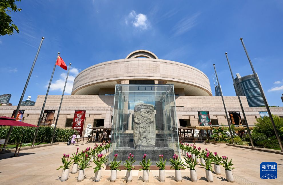 上海博物馆美洲大展迎暑期观展热潮