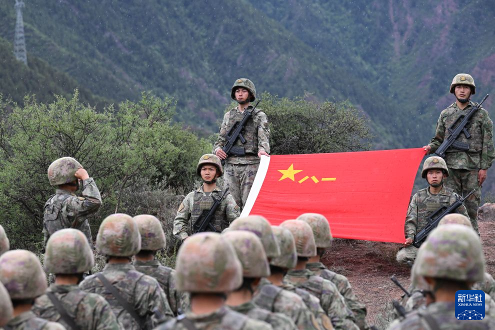 八一,我们在战位上向祖国报告
