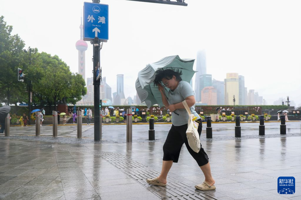 台风“白海豚”影响上海