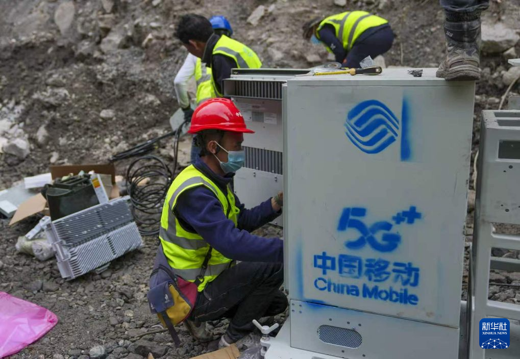 西藏吉隆救灾一线又开通一座4/5G基站