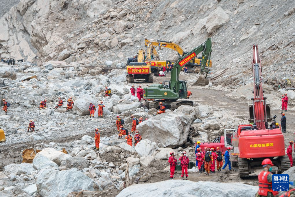 西藏吉隆泥石流灾害已致21人遇难541人失联 抢险救援和应急处置有序开展