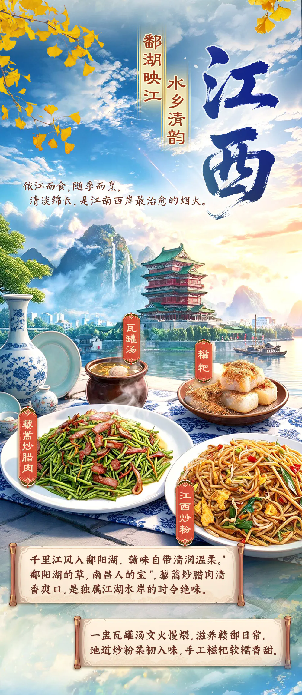 活力中国调研行丨一江承文脉 百味阅山河