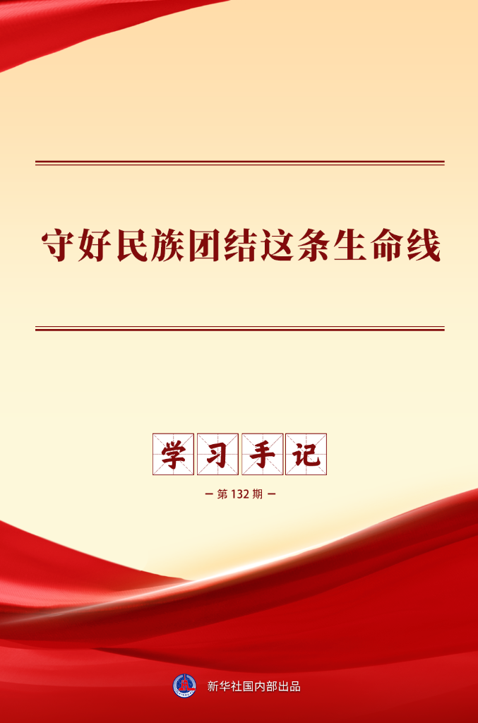 学习手记丨守好民族团结这条生命线