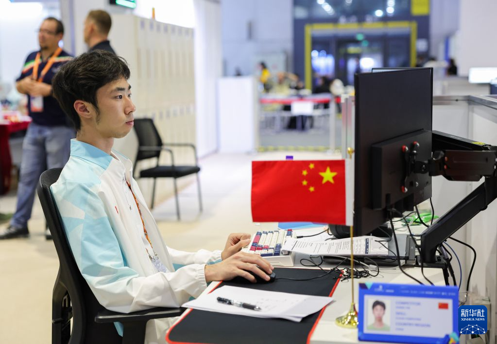 世界技能大赛:中国选手展风采