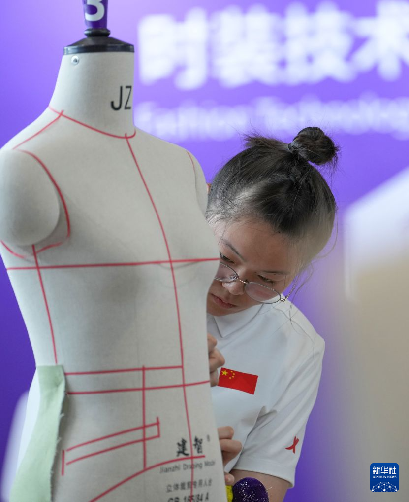 世界技能大赛:中国选手展风采