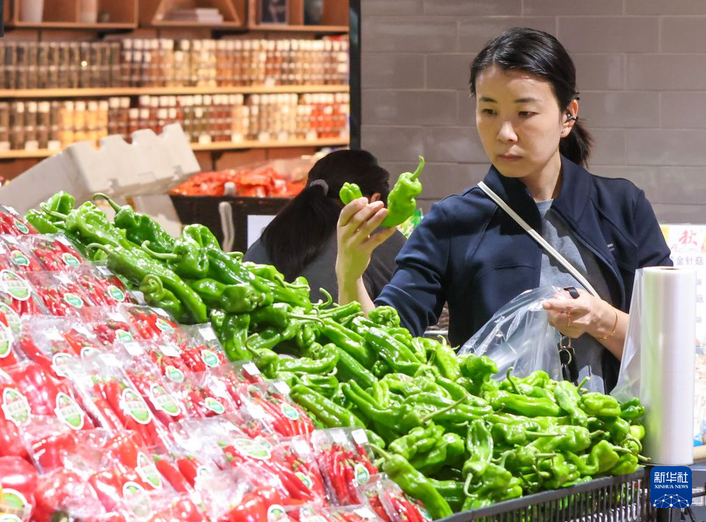 9月份我国CPI同比上涨0.9%