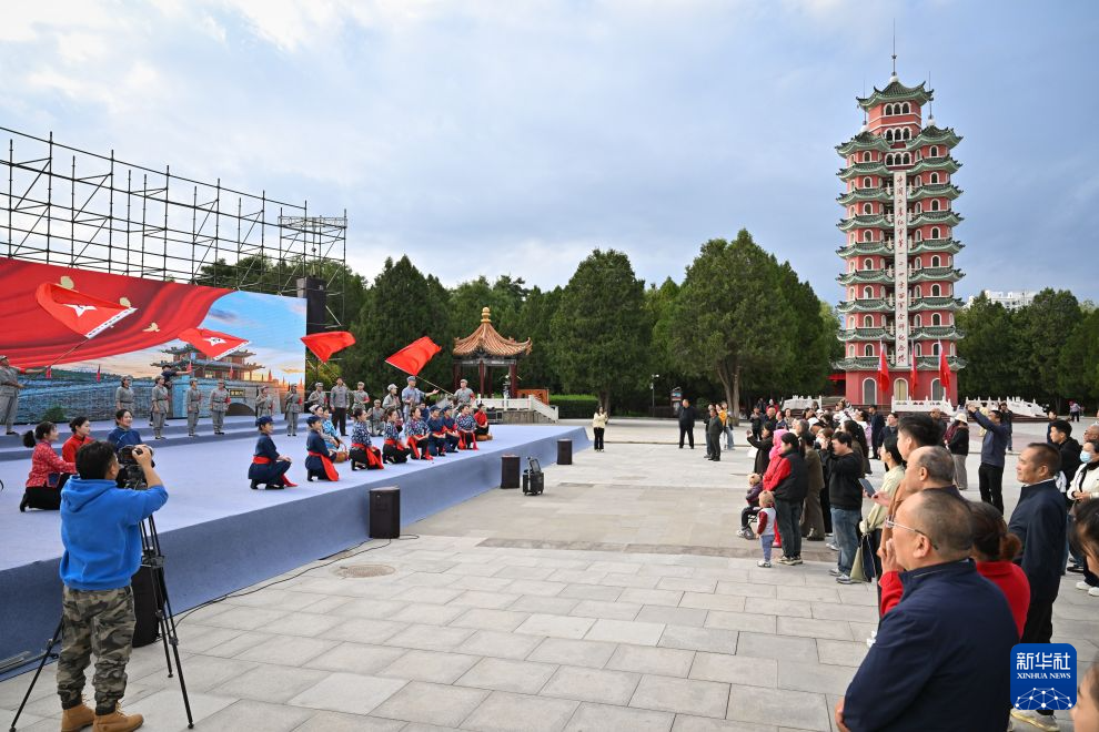 赓续长征精神 奋进复兴征程丨甘肃会宁:走进红军会宁会师旧址