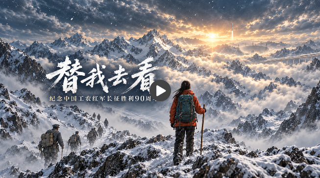 行进的旗帜｜“替我去看，雪山那边的胜利”