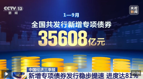 视频丨扩投资、促消费、强数字动能 一组数据展现今年前三季度经济活力